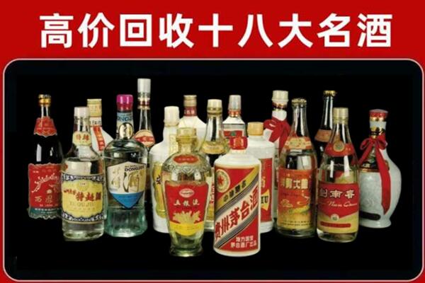 城关回收铁盖茅台酒